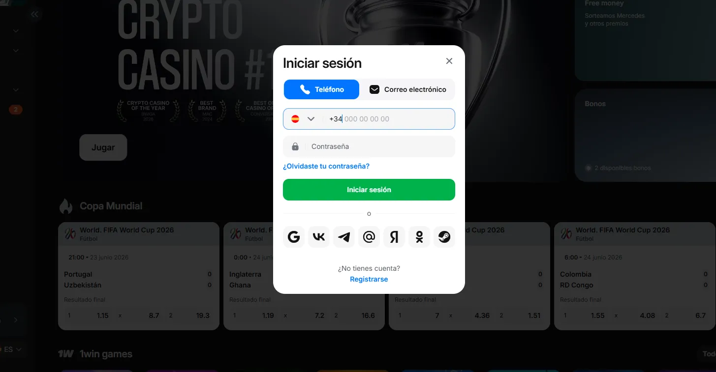 Cómo mantener tu perfil protegido – 1Win login