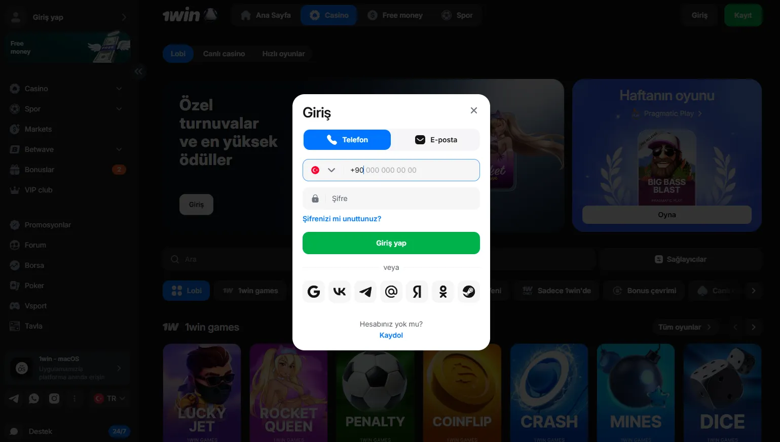Profilinizi nasıl korunaklı tutarsınız - 1Win login